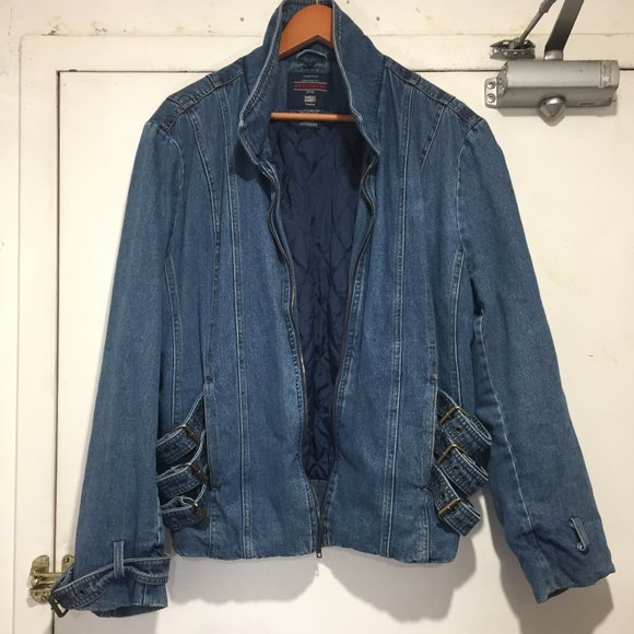 VINTAGE FADED GLORY DENIM JACKETS SIZE 2X (18W/20W) - Picture 4 of 9